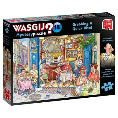 Jumbo Games 19179 - Wasgij Mystery 18 - ¡Consíguelo ahora!- Rompecabezas de 1000 piezas