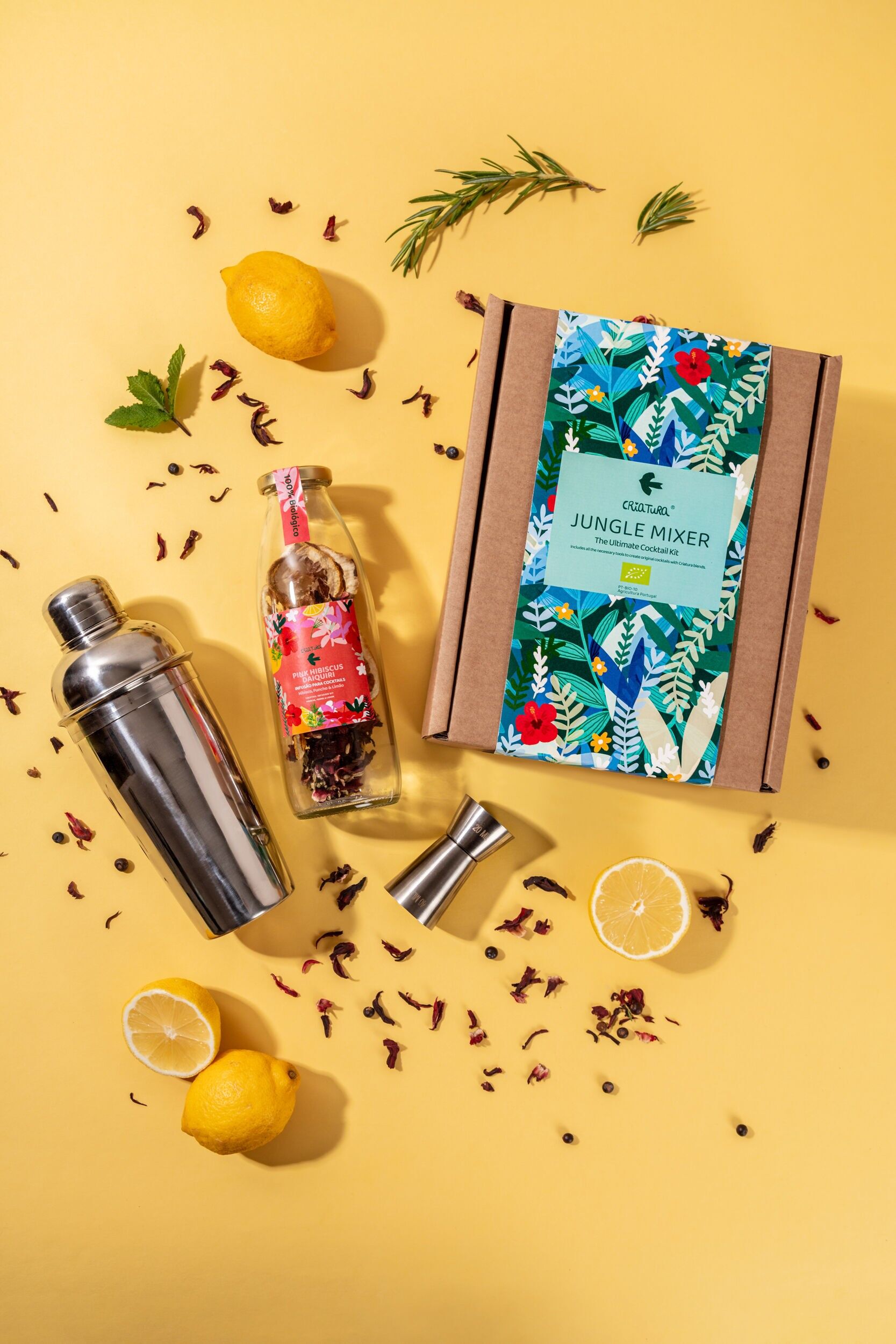 Complete Cocktail Kit - Pink Hibiscus Daiquiri