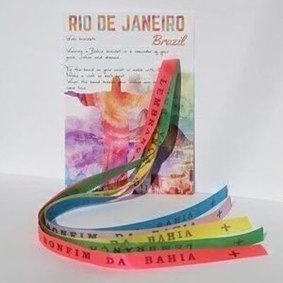 Ensemble de bracelets de vœux Bonfim de Bahia n° 1