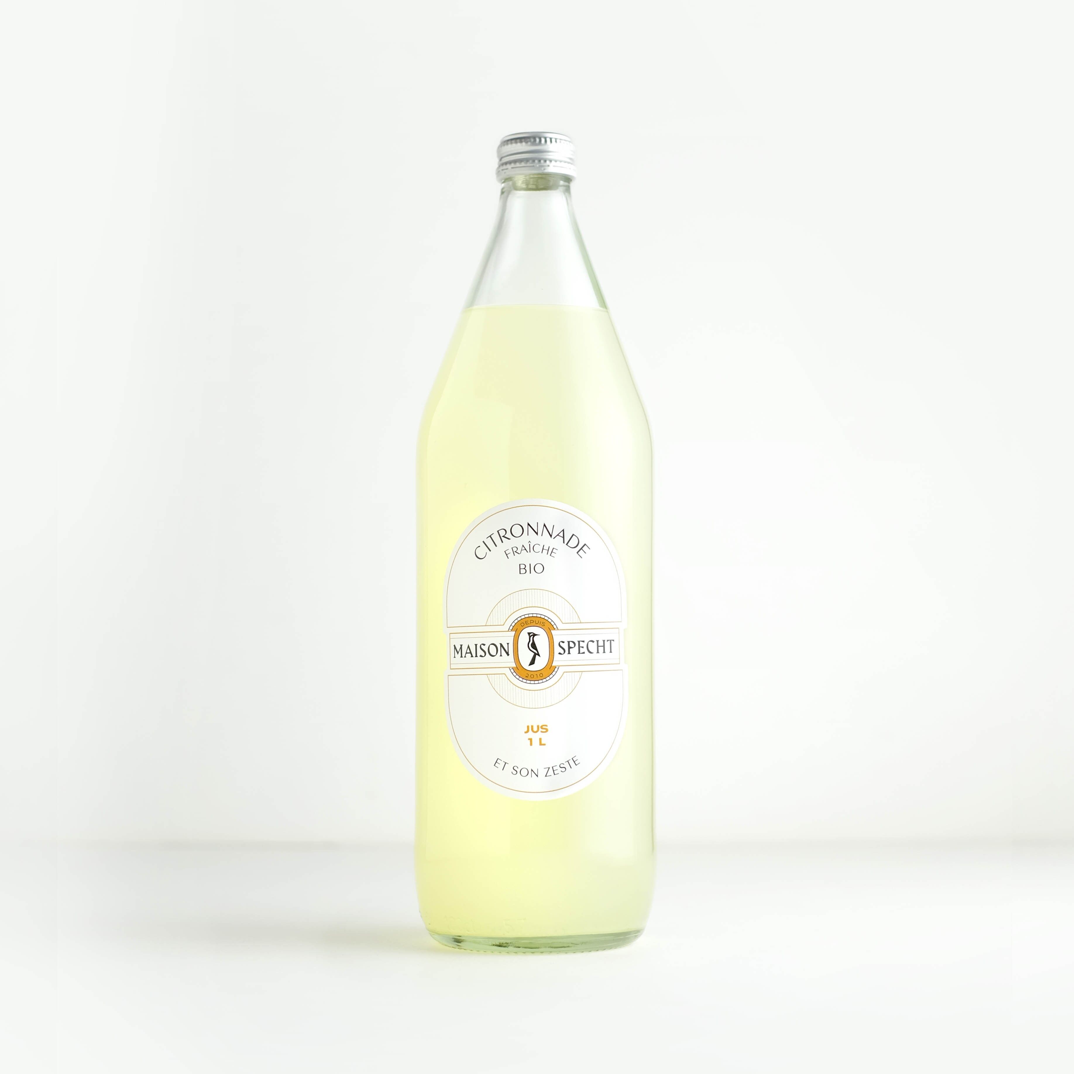 Frische Limonade und Schale - BIO - 1L-Format