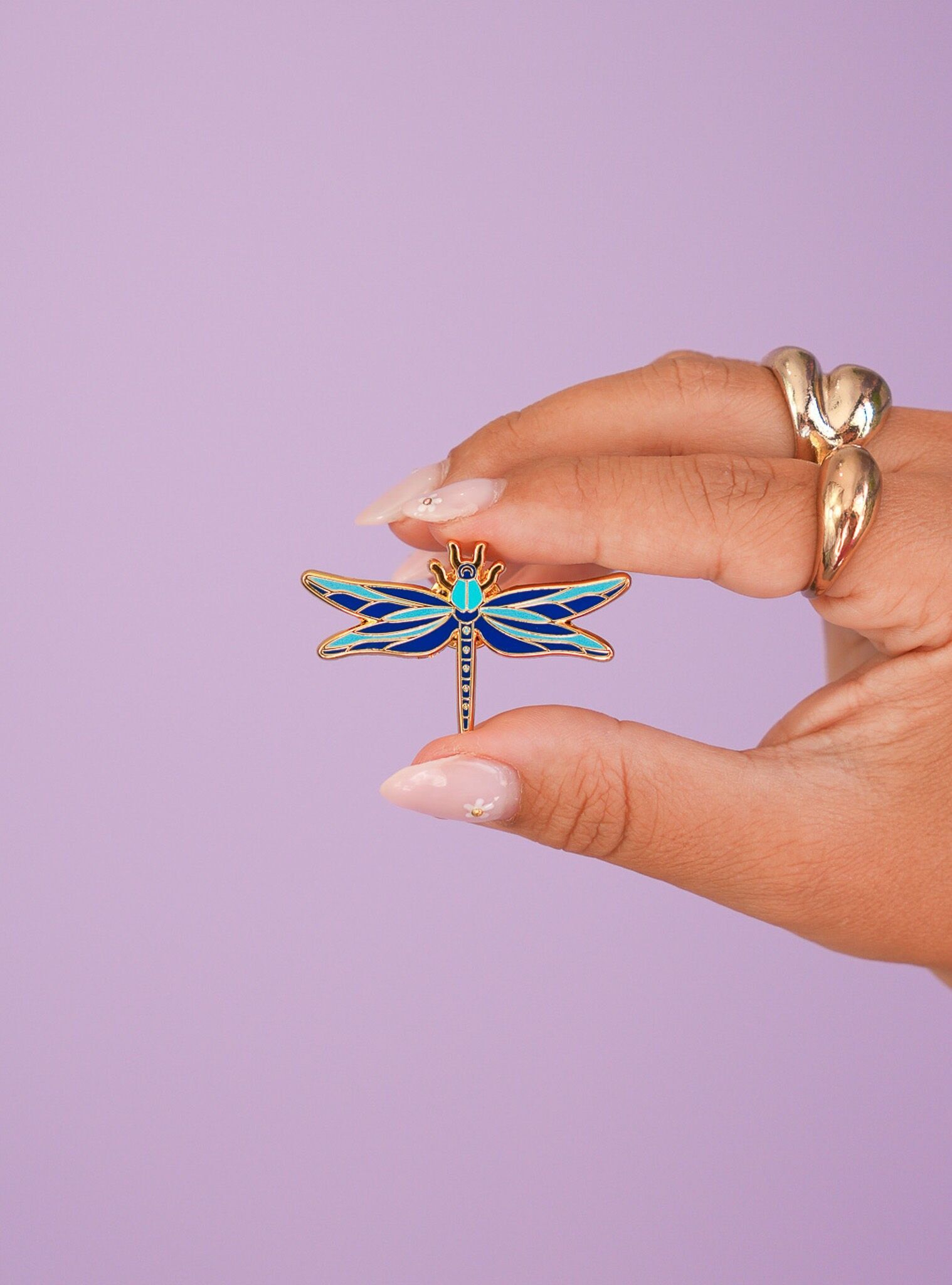 Spilla a forma di libellula