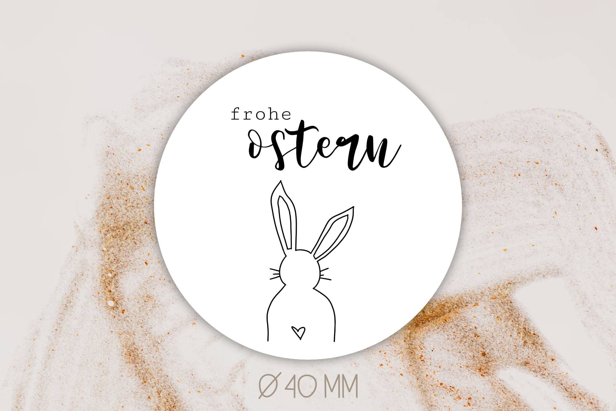 happy easter [Ø 4cm]