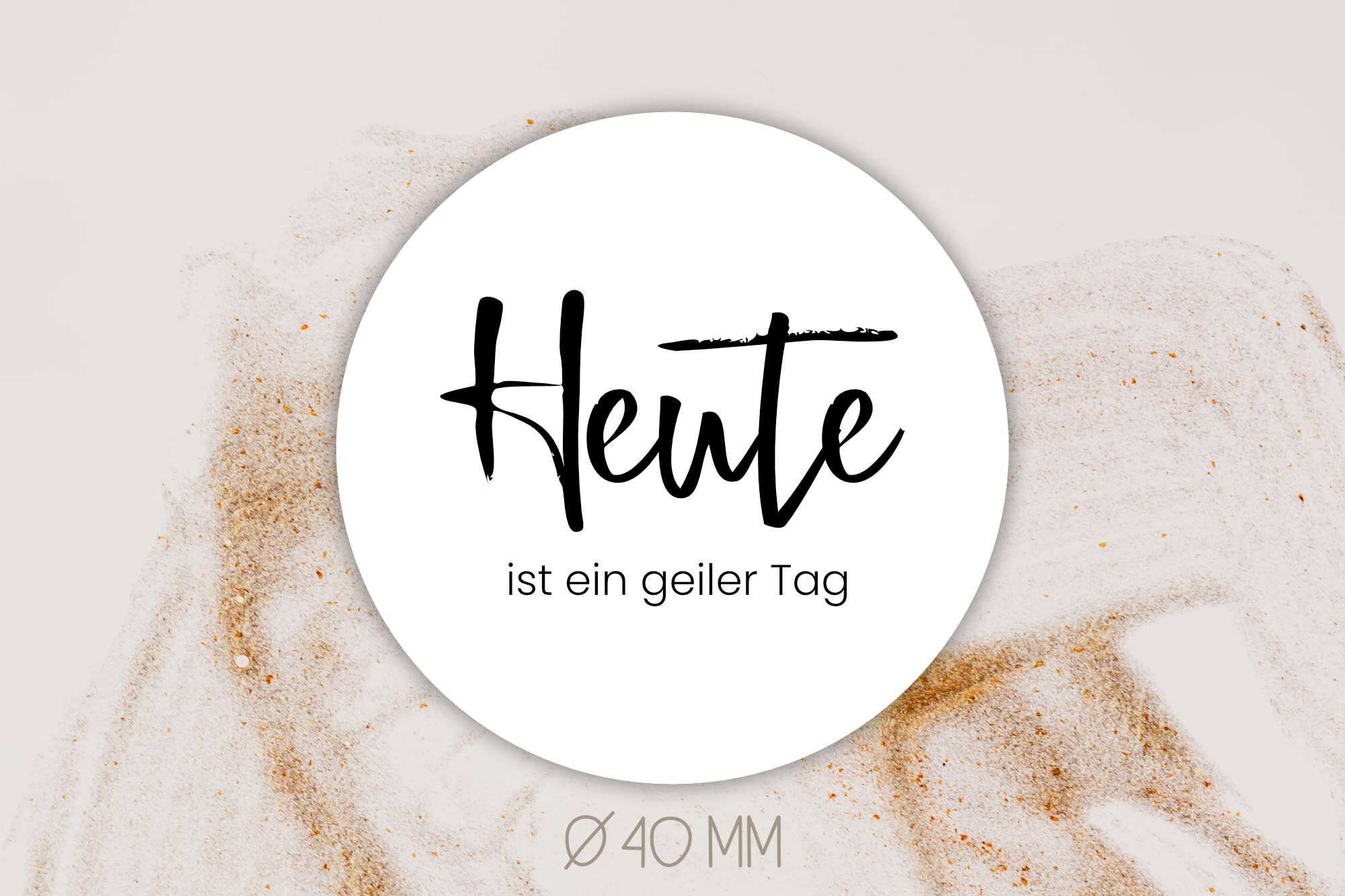 Today is a great day [Ø 4cm]