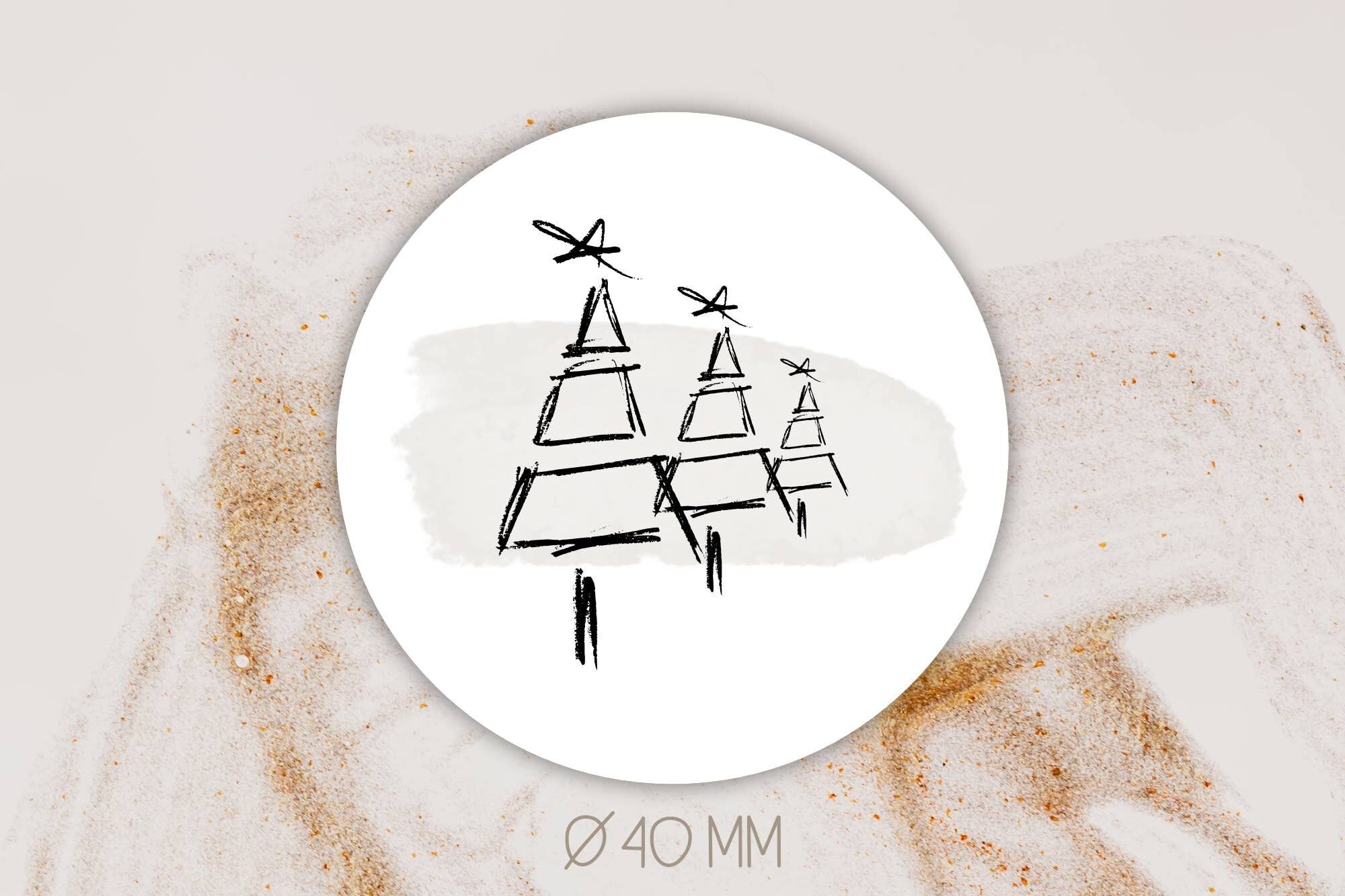 Christmas fir trees [Ø 4cm]
