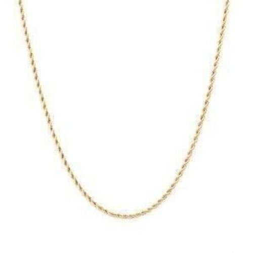 Ketting twisted gold