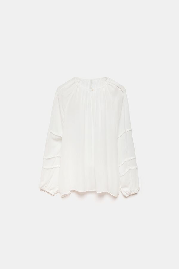 Chemisier à plis