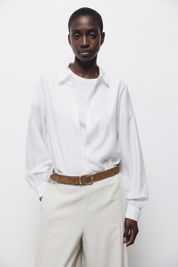 Chemise classique à manches longues