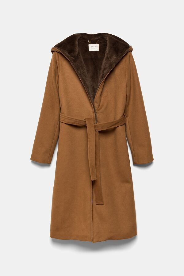 Manteau en fausse fourrure