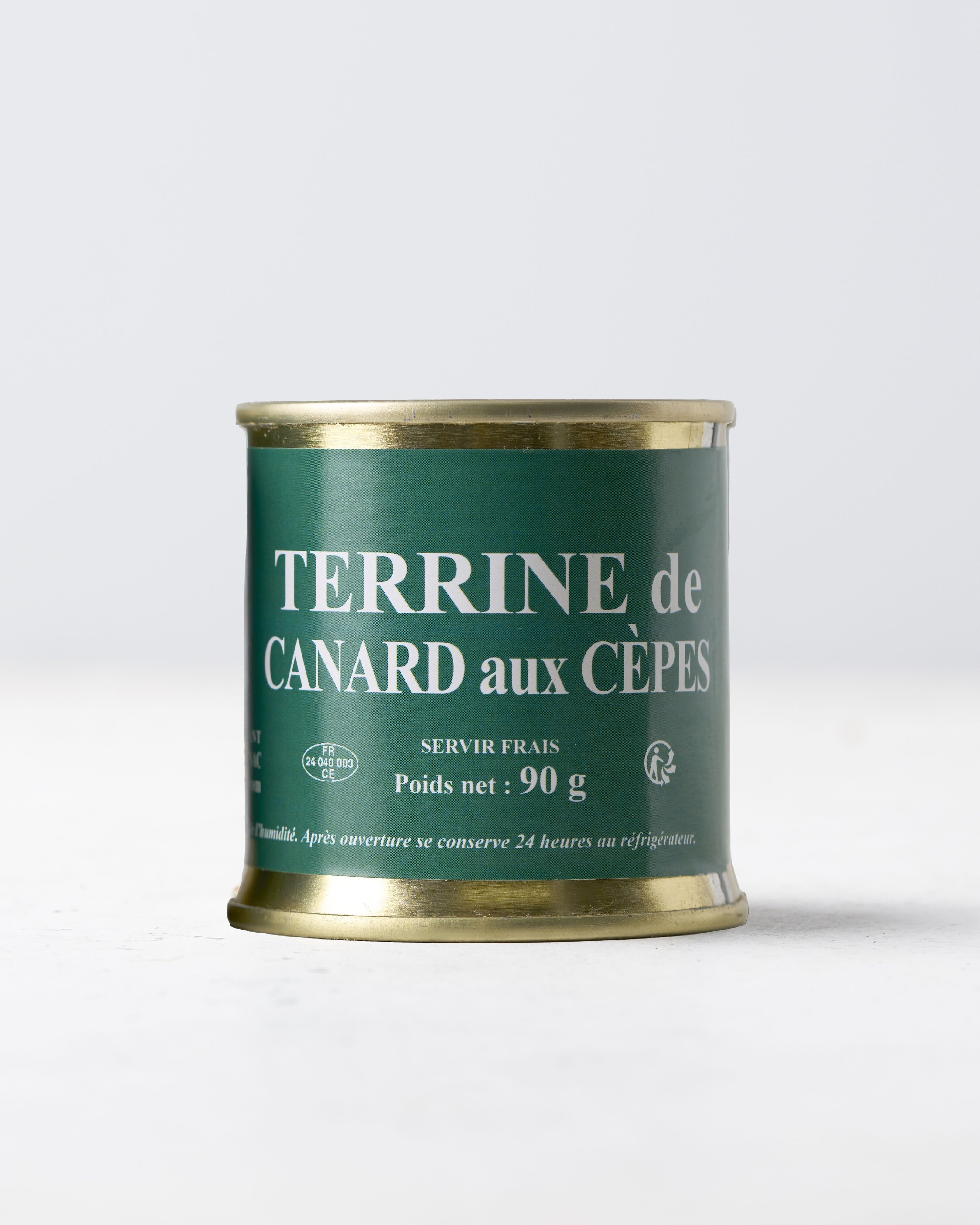 Duck Terrine with Porcini Mushrooms - 95g box