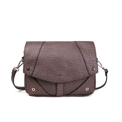 Borsa a tracolla in pelle di visone Caitlyna
