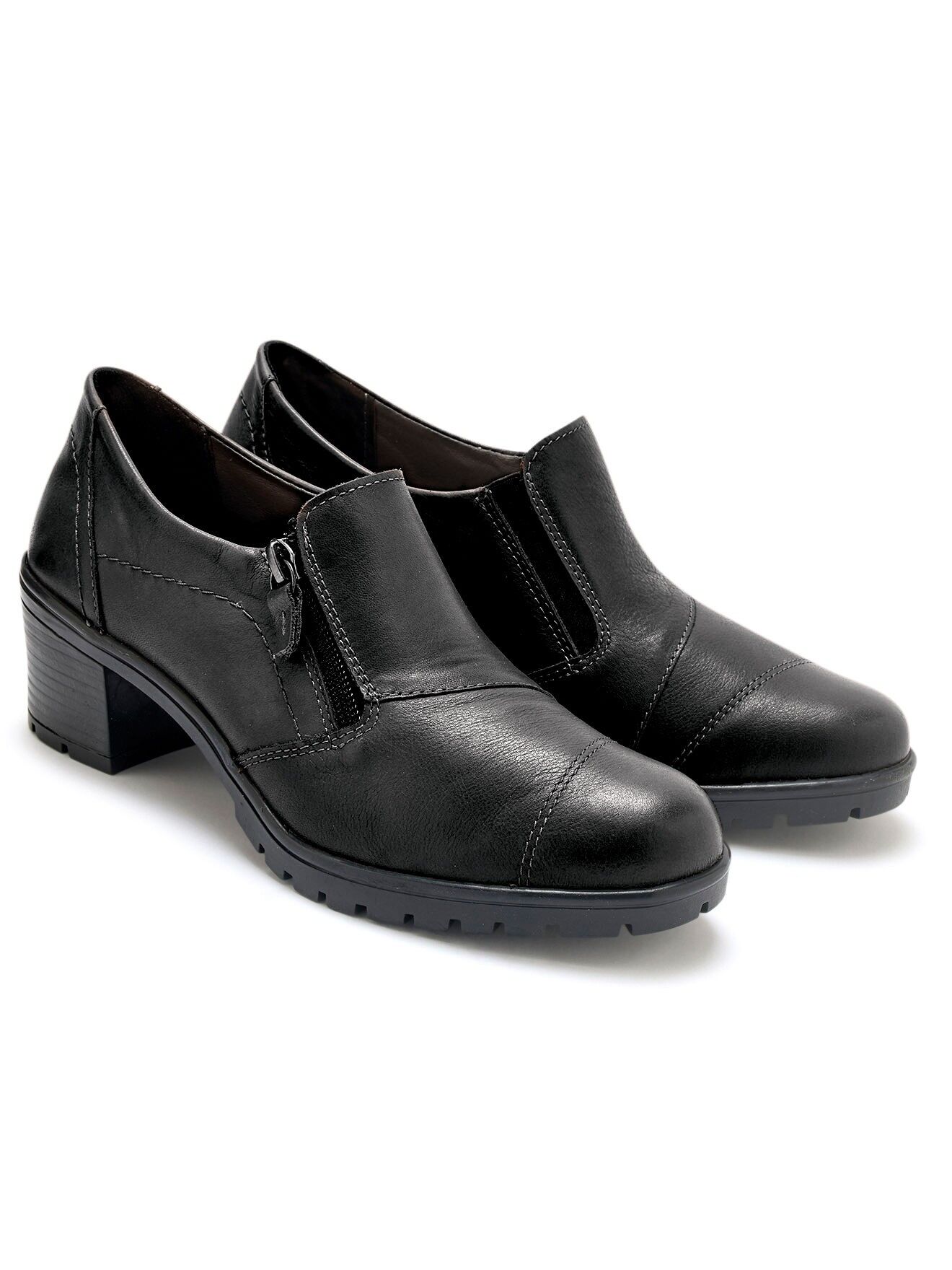 Mocassini con tacco basso e cerniera (2011701_0026)