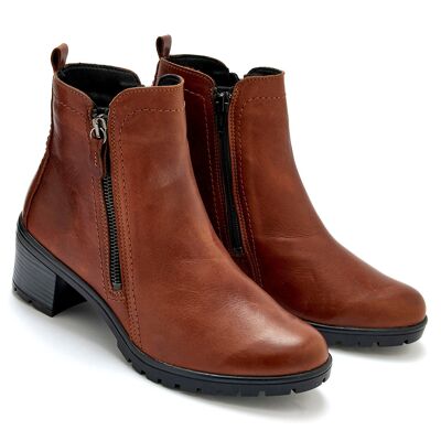 Boots dessus cuir extra larges (2012544_0023)