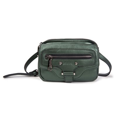 Borsa a tracolla in pelle Hena Jade