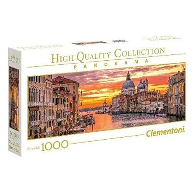Clémentoni 39426.5 - Venise Canale Grande - Puzzle 1000 pièces - Collection Haute Qualité