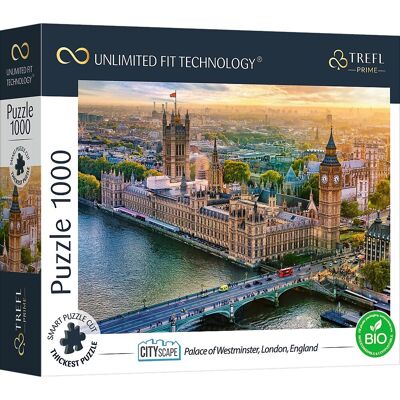Paesaggio urbano: Palazzo di Westminster, Londra, Inghilterra - Puzzle UFT 1000 pezzi