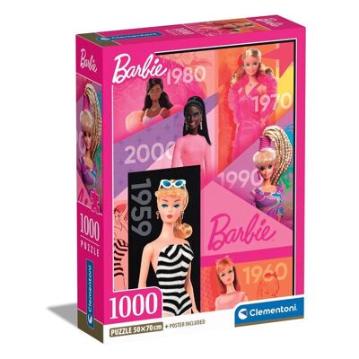 Puzzle da 1000 pezzi Barbie 60 anni - Barbie