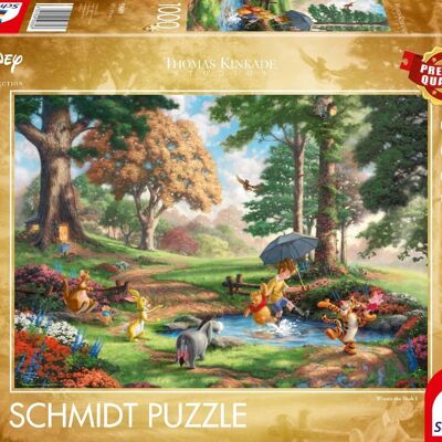 Disney, Winnie the Pooh - Puzzle da 1000 pezzi (Thomas Kinkade)