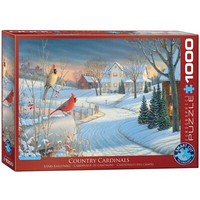 Puzzle Country Cardinals di Sam Timm da 1000 pezzi