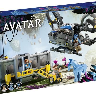 LEGO® 75573 - Avatar⢠Floating Mountains: Site 26 and RDA Samson (887 pieces)