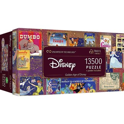L'età d'oro della Disney - Puzzle UFT 13500 pezzi