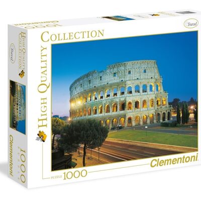 Collection Haute Qualité - Puzzle 1000 pièces - Collection Italienne Rome - Colisée