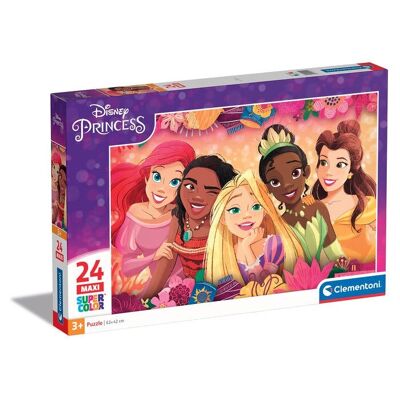 Clementoni 24241 - Puzzle 24 pièces maxi - Princesses Disney