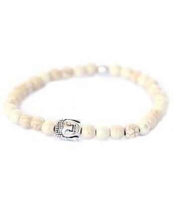 Bracelet bouddha pierre ivoire 1