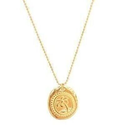 Collier palmier or