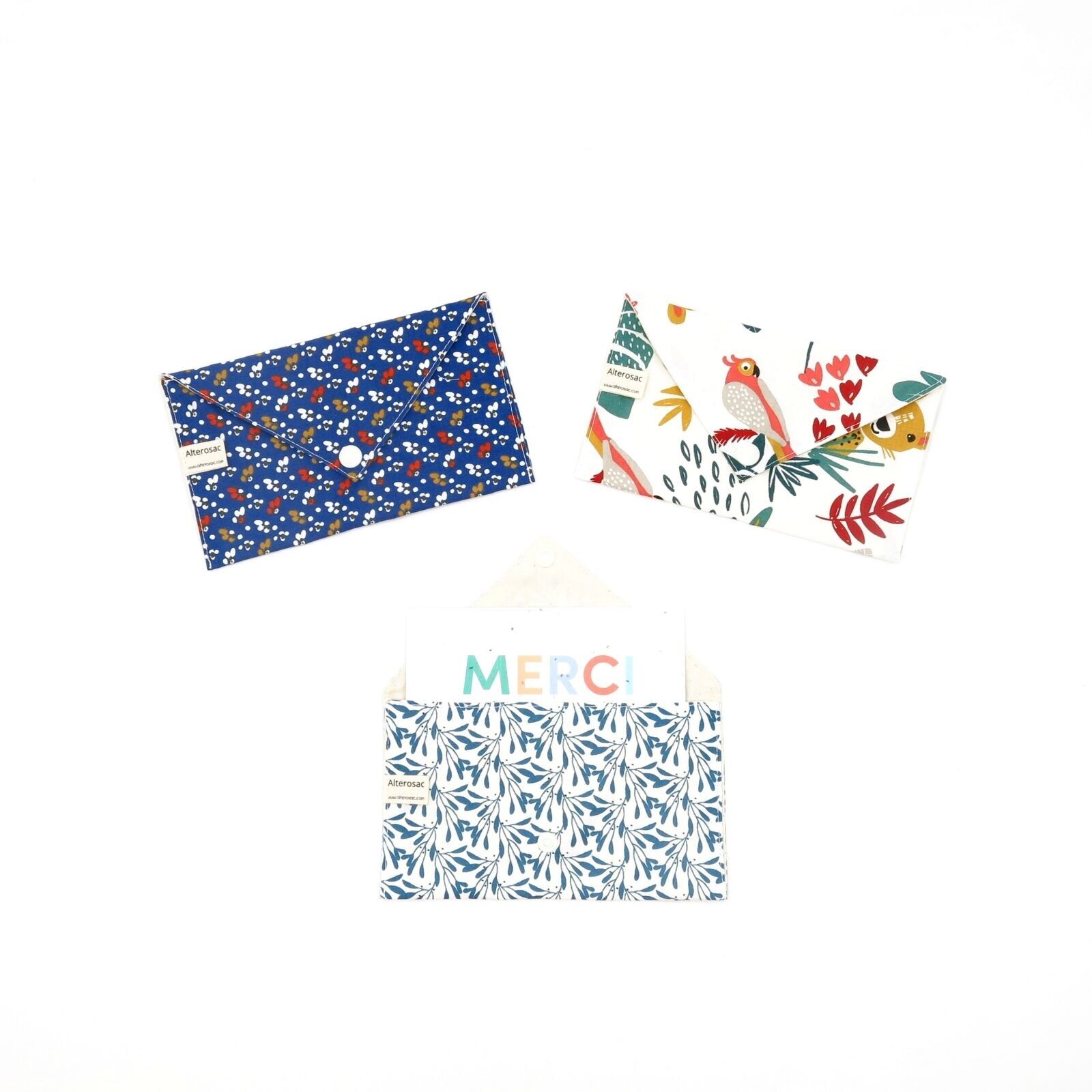 Enveloppe cadeau - pochette en coton