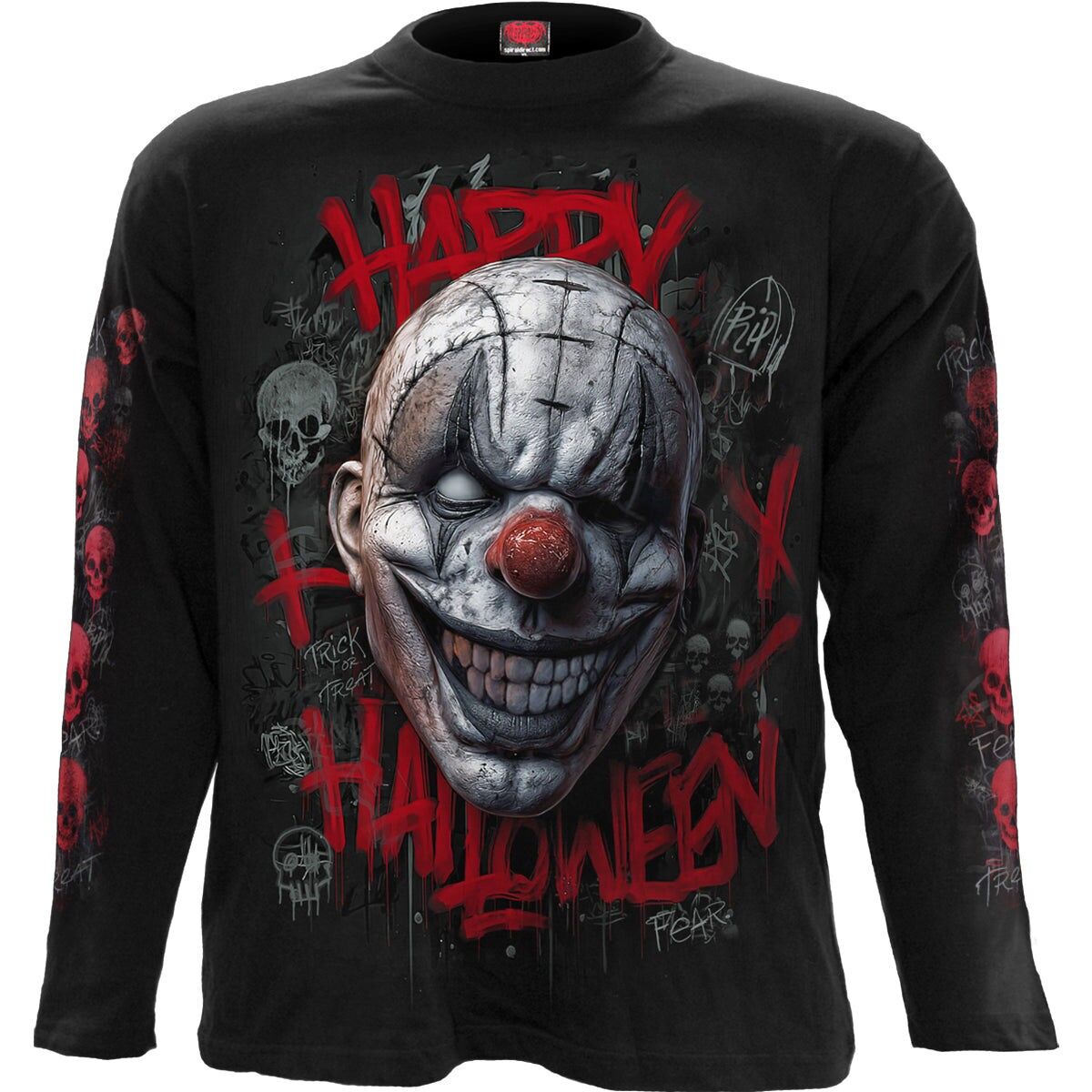 HAPPY HORROWEEN - Longsleeve T-Shirt Black