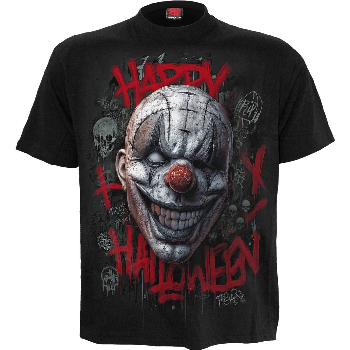 T-shirt noir HAPPY HORROWEEN