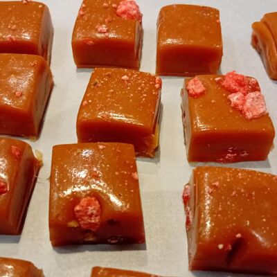 SOFT SALTED BUTTER CARAMEL - ARTISANAL - PINK PRALINE