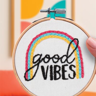 K-0154 - Broderie décorative - Good Vibes