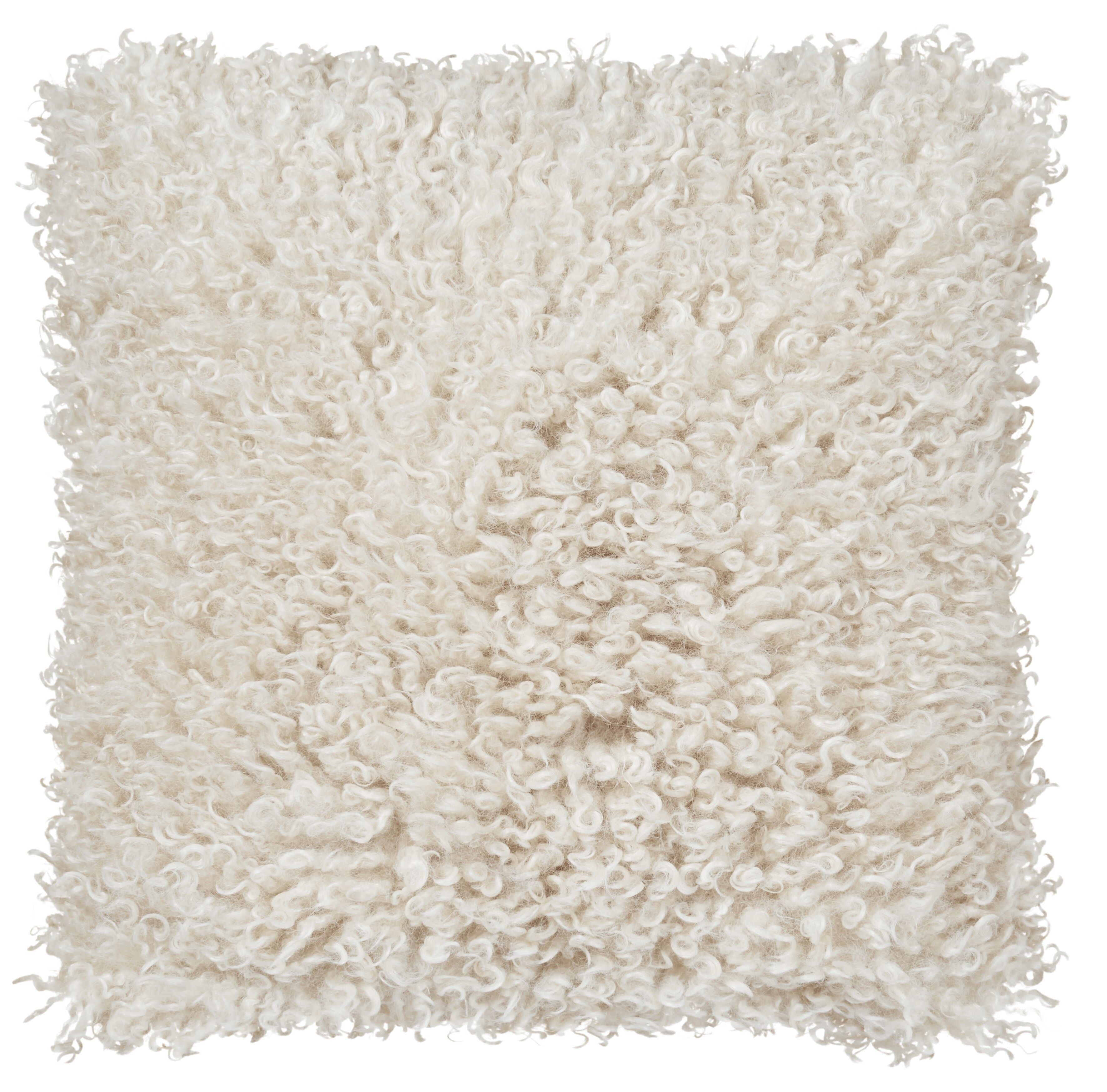 Cushion WOOLY - Light Beige