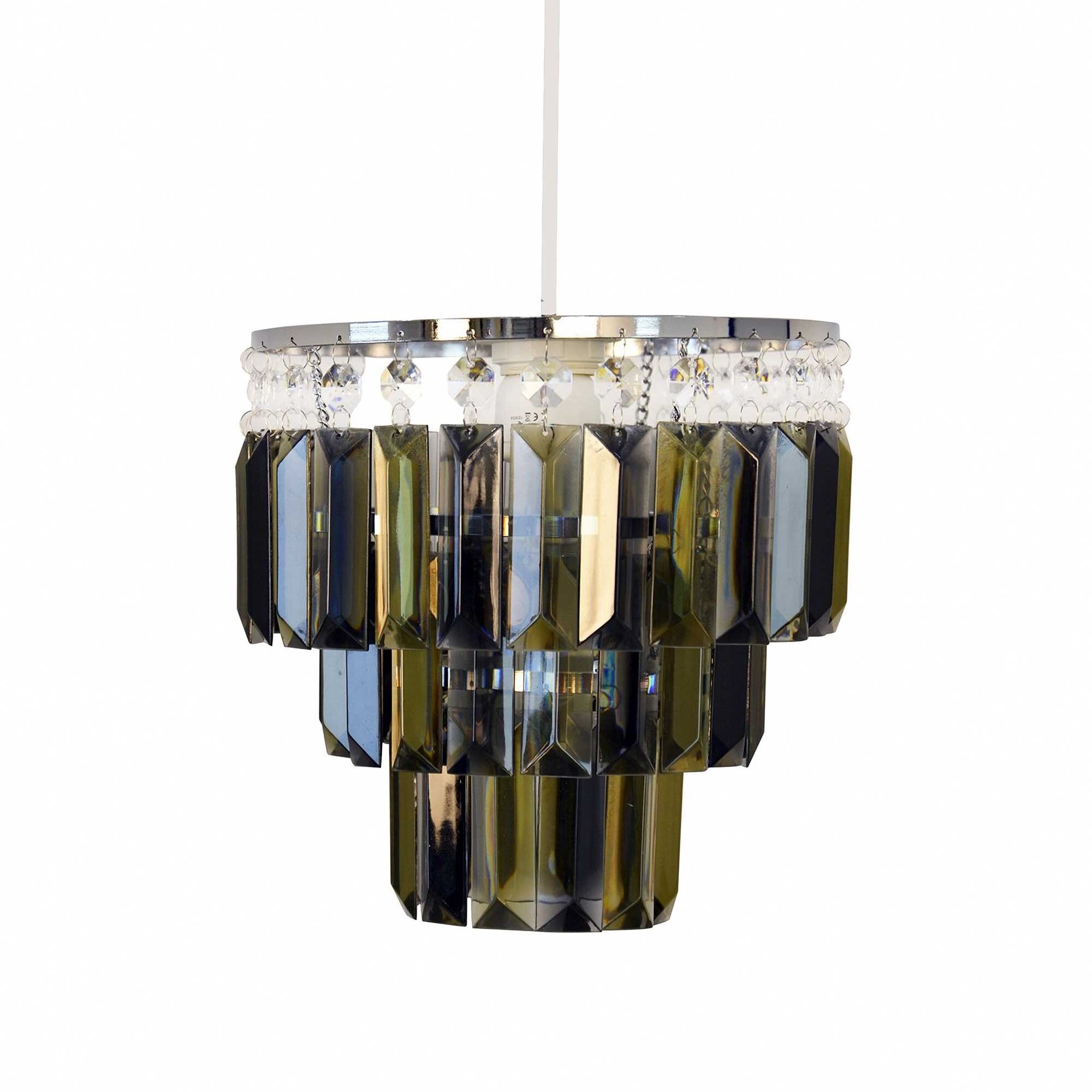 Bikonos Acryl-Quasten-Pendelleuchte