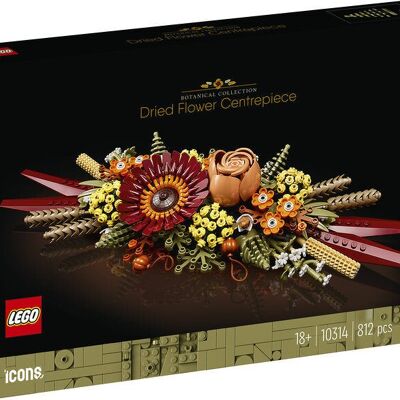 LEGO® 10314 - Icons Dried Flower Arrangement (812 pieces)