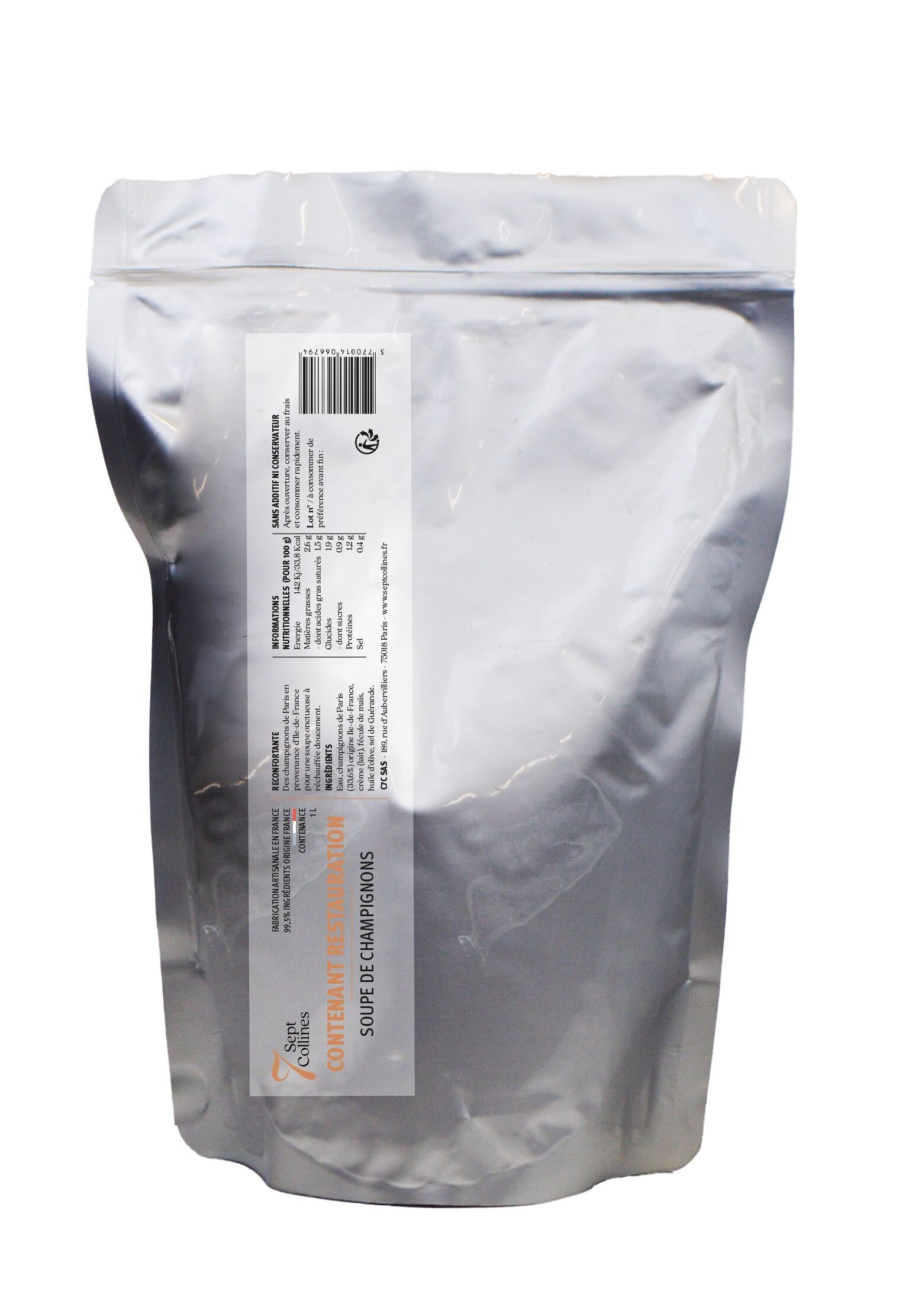 Pilzsuppe - 1 Liter Catering-Behälter