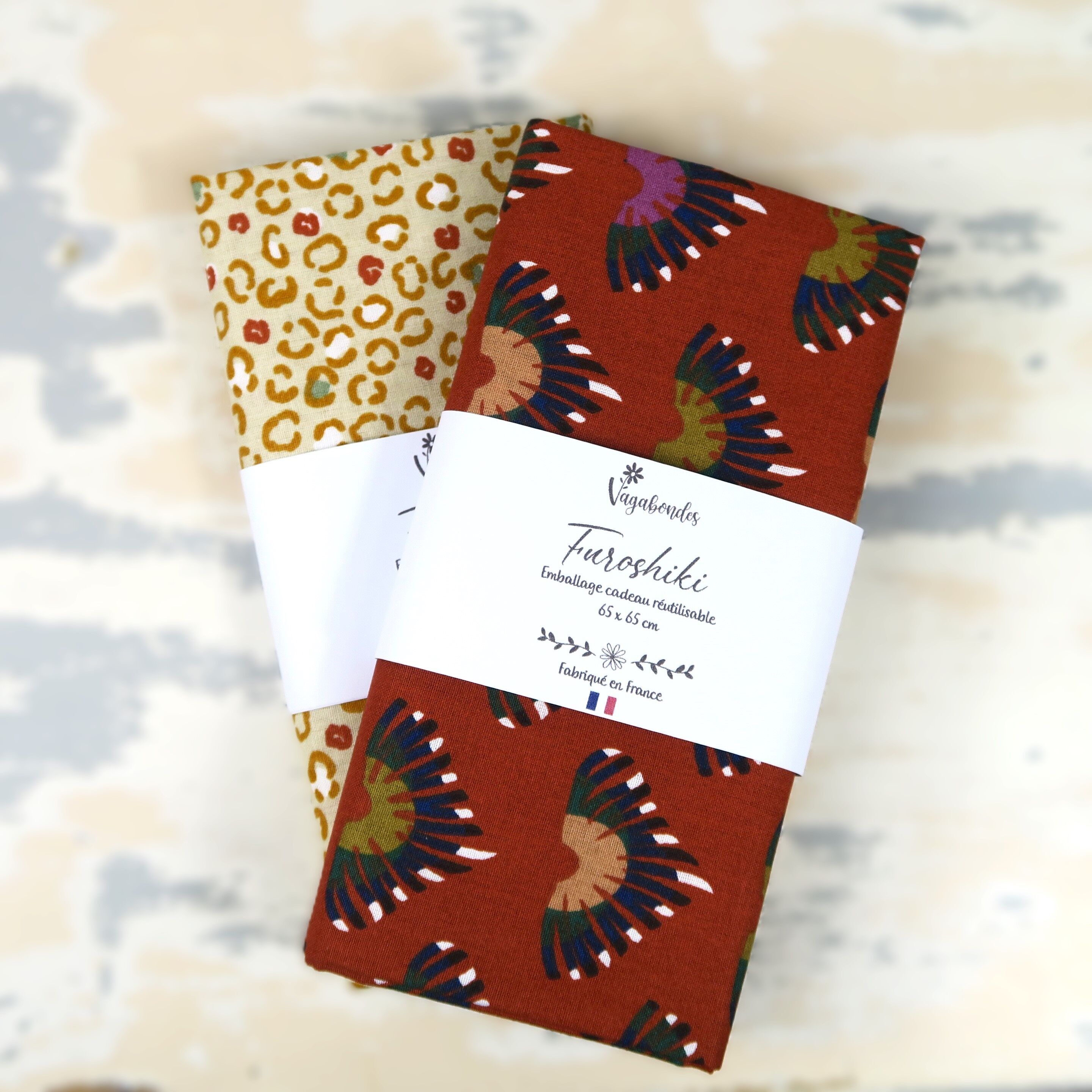 Confezione regalo riutilizzabile - Furoshiki - Cougui e Kodoko