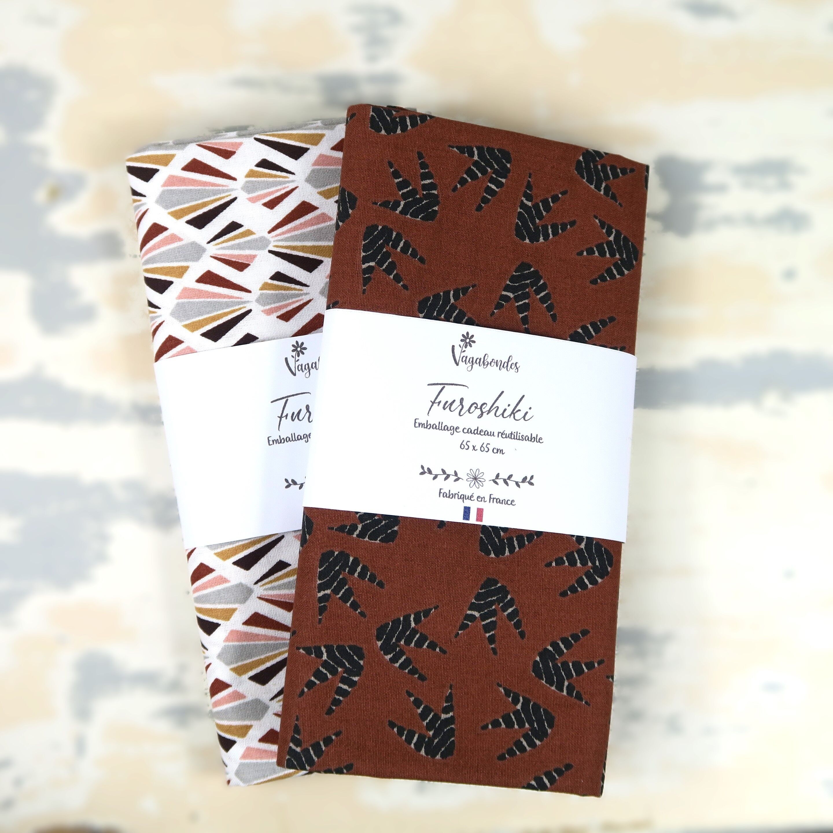 Confezione regalo riutilizzabile - Furoshiki - Sapoti e Payani