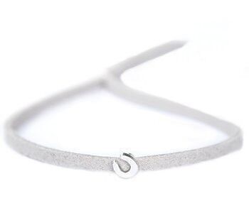 Bracelet Porte-bonheur - gris clair 3