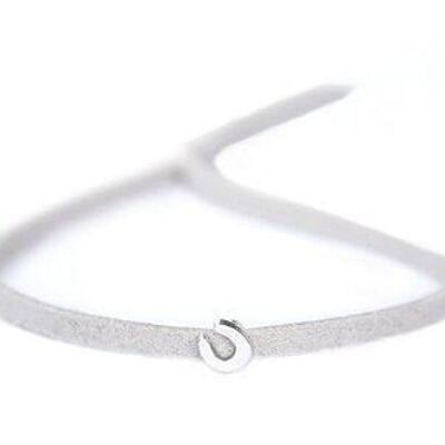 Bracelet For good luck - light grey