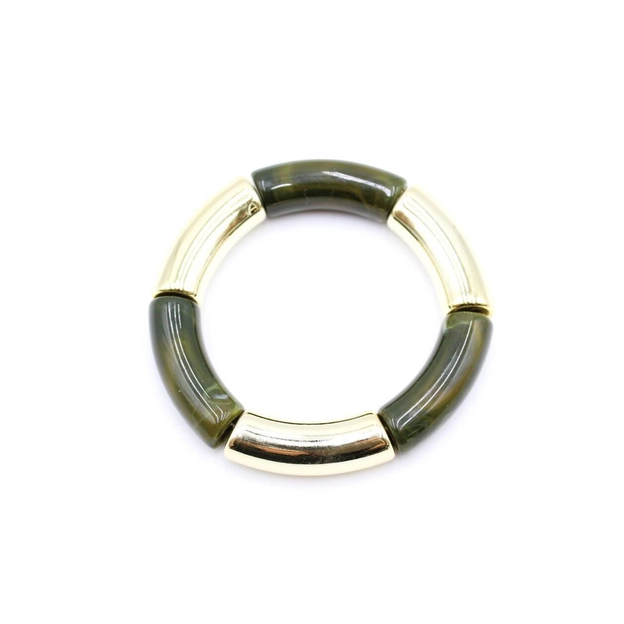 Marble pattern bangle bracelet