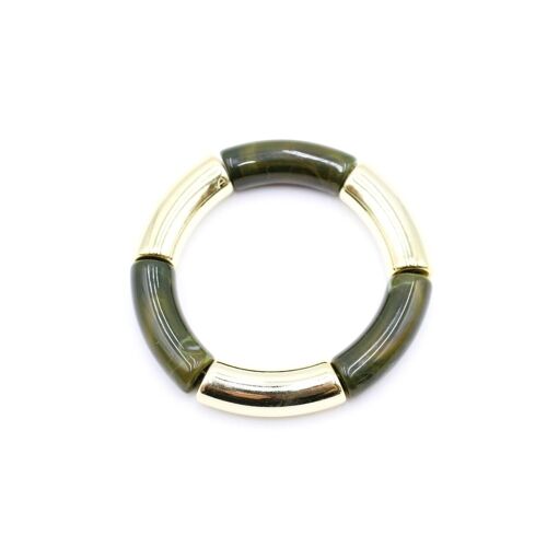 Bracelet jonc motif marbre