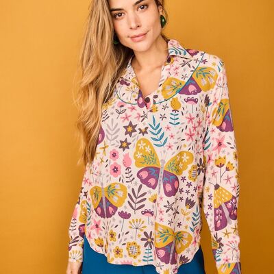 Chemise papillon gland