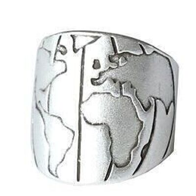 Ring Earth silver