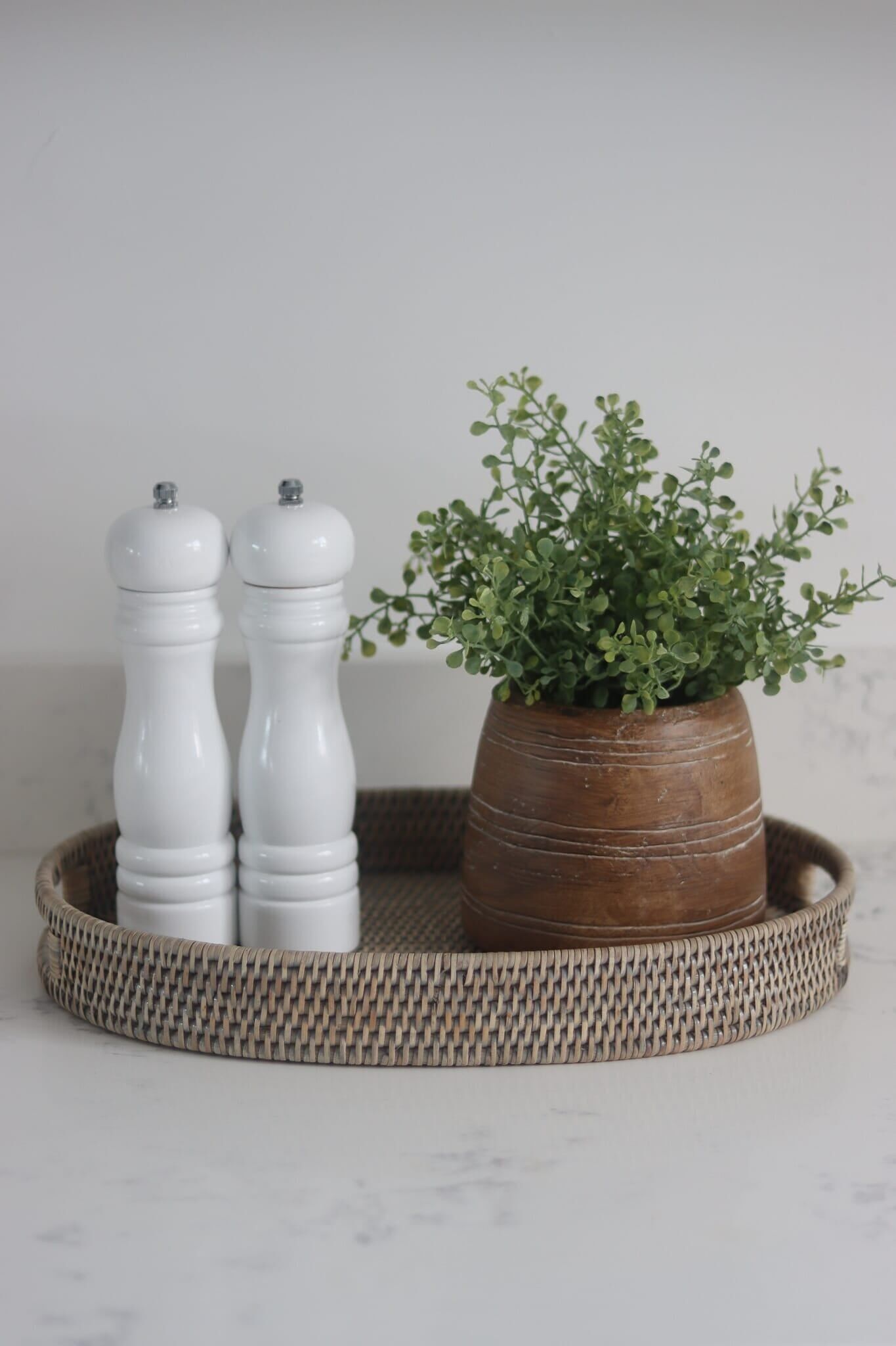 Rattan Tray Oval - Natural