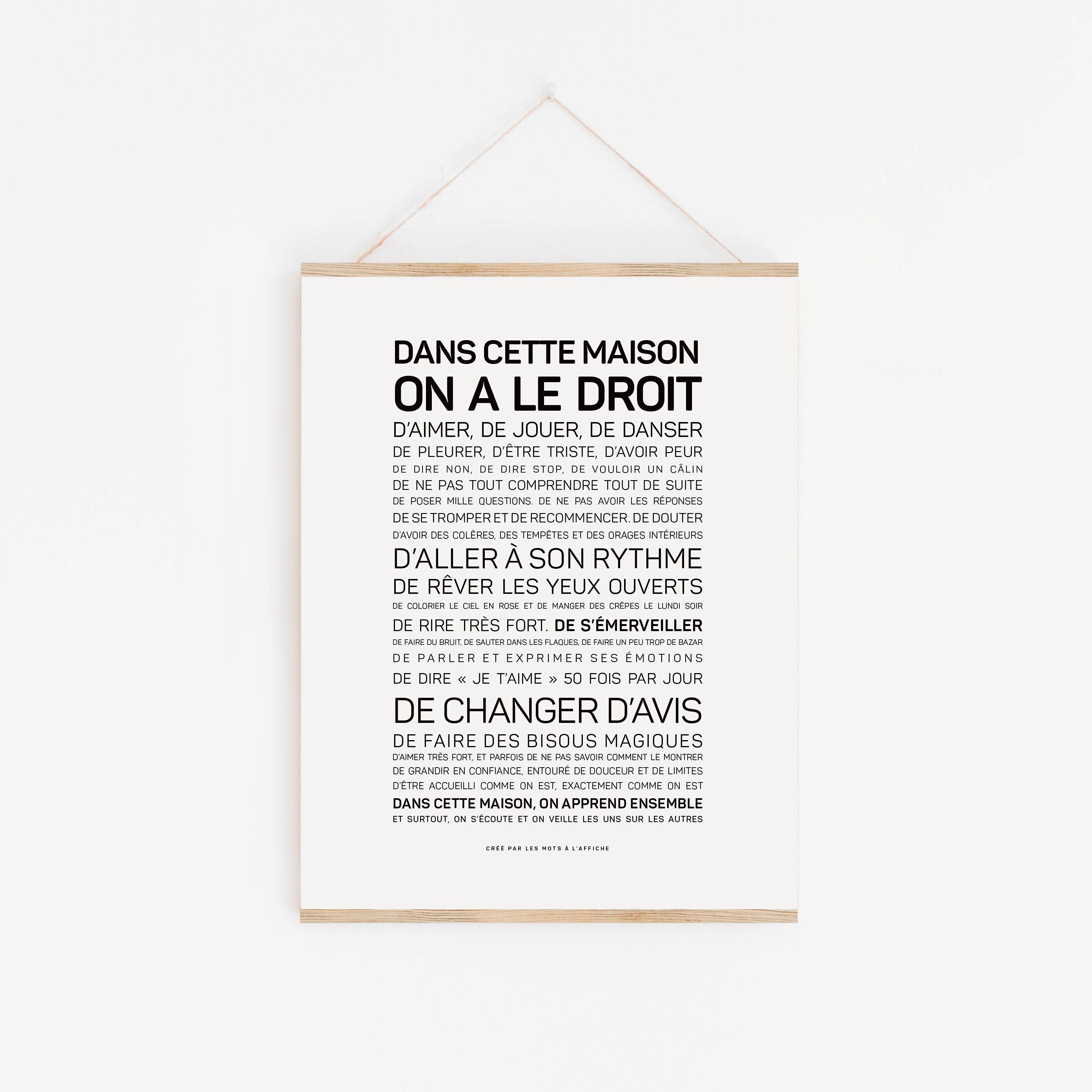 En esta casa tenemos el derecho