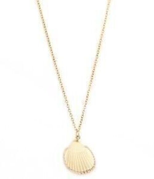 Ketting Shell gold edges