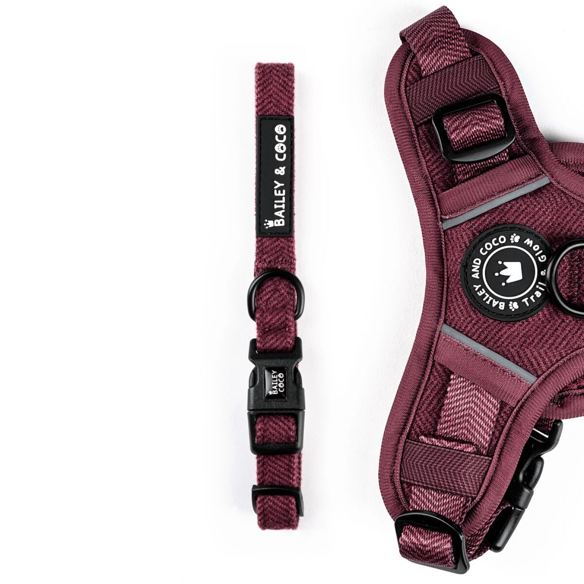 Cuello ajustable - Tweed morera