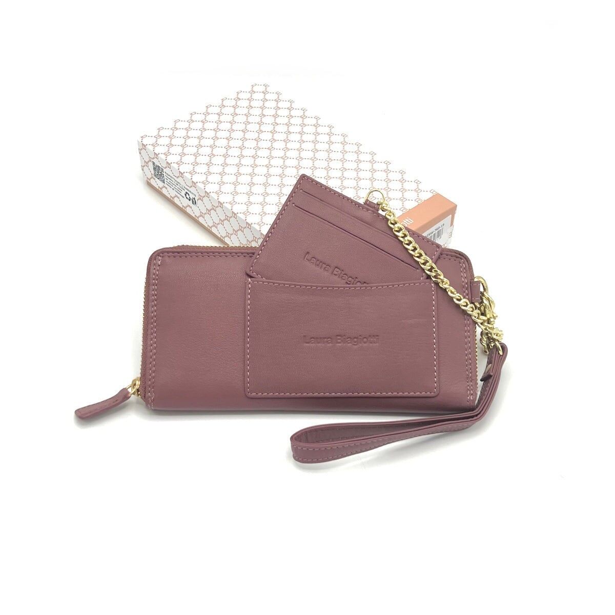 Portafoglio in vera pelle, da donna, Laura Biagiotti, art.LB25760-19
